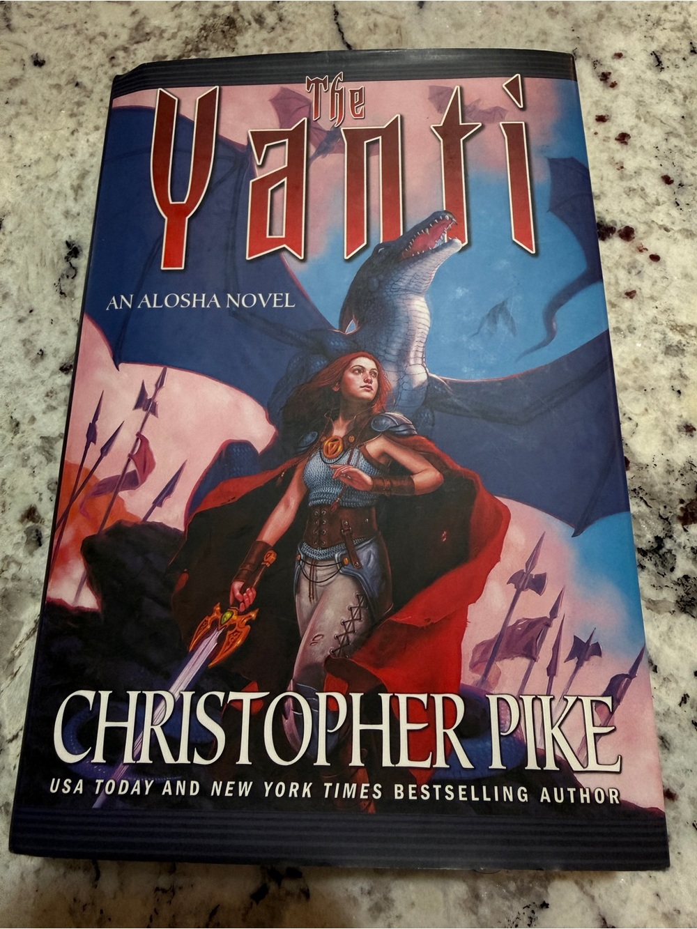 The Yanti by Christopher Pike Hardcover Book